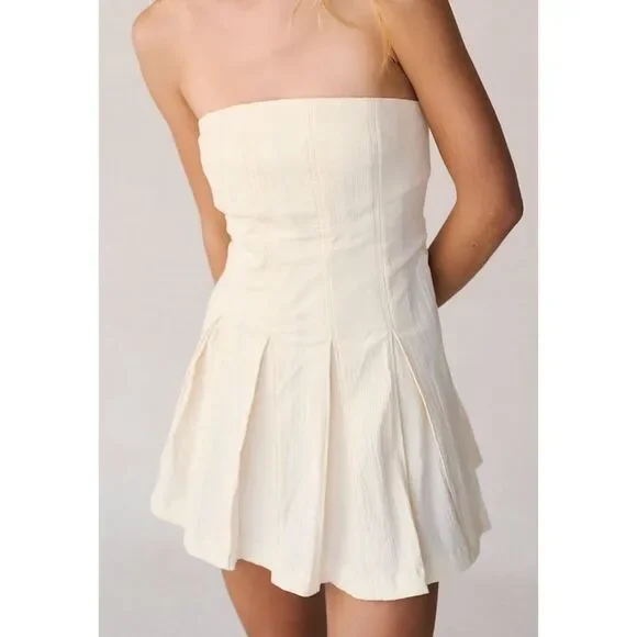 made me smile mini dress FP Movement Women's Made Me Smile Mini Dress, Fall Clouds, Off White, L at Amazon Women's Clothing store